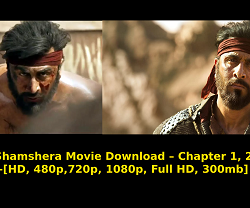 Shamshera Movie Download