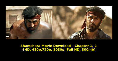 Shamshera Movie Download
